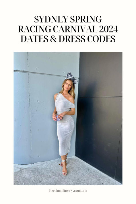 Sydney’s Spring Racing Carnival 2024 is almost here. Are your outfits ready? Spring Racing Carnival, Spring Racing, Date Dresses, Dress Codes, Style Guides, Sydney, Dates, Carnival, Coding