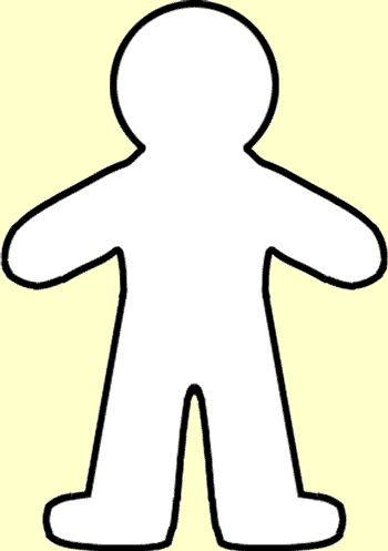 paper person template | Person Outline Write Characters, Paper Person, Person Template, Screen Writing, All About Me Preschool Theme, Person Outline, Me Preschool Theme, Body Preschool, All About Me Art