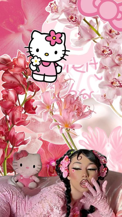 PINK lover Different Type Of Flowers, Type Of Flowers, Orchid Wallpaper, Hello Kitty Gifts, Mother Kali, Different Types Of Flowers, Hello Kitty Characters, Artists And Models, 19th Birthday