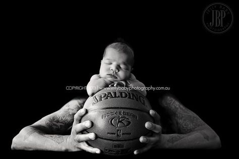 Basketball Baby Pictures, Baby Boy Basketball, Basketball Nursery, Ball Pictures, How To Get Pregnant, Baby Boy Newborn Pictures, Basketball Baby, Monthly Baby Pictures, Newborn Photography Boy