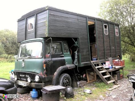 Horse Truck, Horse Box Conversion, Truck Conversion, Hunters Cabin, Truck House, Big Van, Classic Campers, Horse Box, Life On The Road