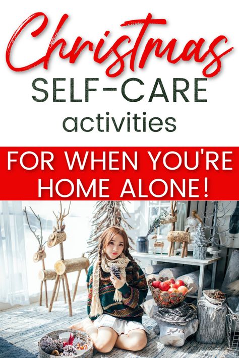 If you'll be by yourself on Christmas and are looking for tips for spending Christmas alone, then you're reading the right post. Learn how to shift your perspective so you don't get lonely, why you need to create a home alone plan this Christmas and how to go on a date with yourself on Christmas. Enjoy! #Christmas #selfcare #selflove