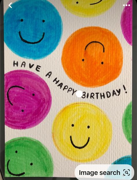 Cool Birthday Card Designs, Easy Happy Birthday Cards Drawing, Cute Diy Birthday Cards, Birthday Card Drawing Ideas, Card Drawing Ideas, Gallery Exhibit, Diy Father's Day Crafts, Diy Marker, Happy Birthday Cards Diy