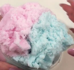 Candy Stimboard, Trans Stimboard, Cotton Candy Aesthetic, Slime Gif, Cotton Candy Slime, Stimboard Gifs, Sensory Images, Gifs Cute, Stim Gifs