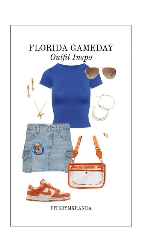 FLORIDA GAMEDAY OUTFIT | LTK IN BIO #outfitinspo #gamedayfit #gamedayoutfit Gameday Outfit, Florida, Outfit Inspo