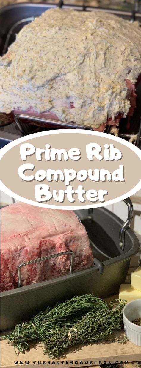 This is the best compound butter for prime rib! Check out all the details in the post! Prime Rib Roast Recipe, Cooking Prime Rib, Rib Roast Recipe, Recipe Hacks, Rib Recipe, Prime Rib Recipe, Prime Rib Roast, Compound Butter, Rib Roast