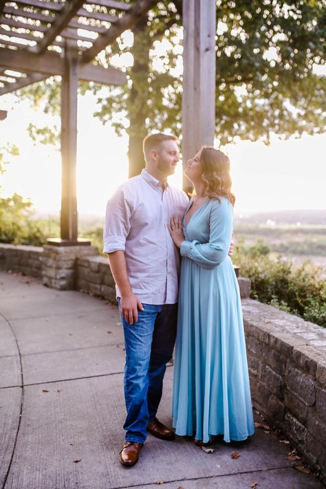 Emily and Lee explored a local Ohio park for their September engagement session with Emma McMahan Photography. Want a location that has it all? Look no further than Ault Park! Serene forest area, soothing water feature, romantic floral arches, and elegant castle-esque infrastructure – this couple's photo session featured it all. How did you meet? […] The post Cincinnati Park Engagement Session appeared first on Popped Blog. Elegant Castle, Floral Arches, Engagement Shoot Outfit, Serene Forest, Natural Bridge, Engagement Pics, Floral Arch, Water Feature, Photography Website