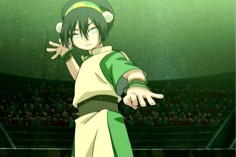 Earth Bending, Avatar Collage, Avatar Photo, Avatar Theme, Avatar Aesthetic, Aang The Last Airbender, Toph Beifong, Earth Powers, Blind Girl