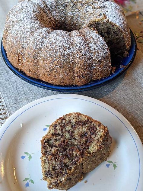 My Oma's Schoko-Nusskuchen Recipe- A Nut-lover's Favorite German Food Authentic, Christmas Dessert Table, German Baking, Torte Recipe, Pound Cakes, Moist Cakes, German Food, Great Desserts, Sweets Desserts