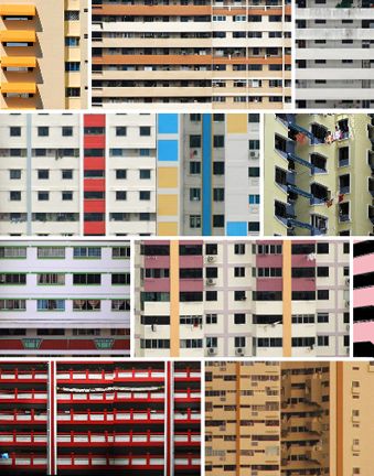 Vintage Color Schemes, History Of Singapore, Illustration Styles, City Scape, Social Housing, Building Exterior, Architecture Sketch, Design Thinking, Colour Scheme