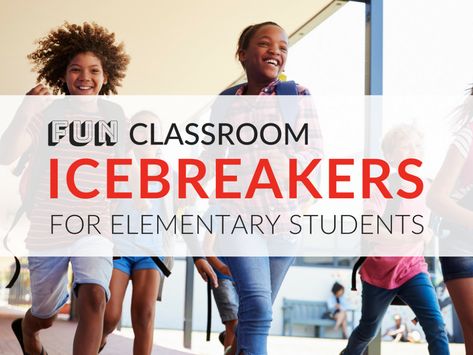 6 Fun Classroom Icebreakers for Elementary Students [Free Printables] Team Building Icebreakers, Classroom Icebreakers, Icebreakers For Kids, Cooperative Learning Groups, Virtual Team Building, School Icebreakers, Leadership Activities, Teacher Activities, Elementary School Counseling