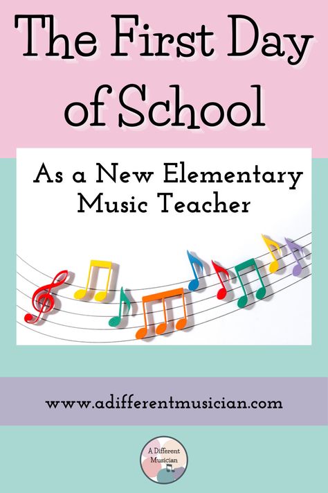 Whether you're starting your first music job or transitioning to a new job, these 3 tips for new elementary music teachers are key to helping start the year off strong. It's important to set a tone, begin building relationships, and get kids started on the right foot. I help break down overwhelming ideas so you feel confident and prepared on day one. First Day Music Class Elementary, First Day Of Music Class Elementary, Music Teacher Outfits, Kindergarten First Week, Music Lesson Plans Elementary, Elementary Music Lessons, Elementary Music Teacher, Music Lesson Plans, Classroom Culture