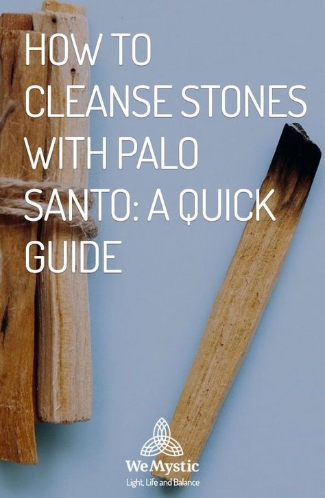 Much is read, in books or on specialized websites, on the cleansing and energizing of stones and crystals. But like most things in life, true learning comes from experience and practice. So that you do not damage your stones or crystals by using an unsuitable method, we have created this simple and informative guide to cleanse stones with Palo santo, based not only on theories but on personal experience from various sources. Smudging Prayer, Charge Crystals, Diy Aromatherapy, Cleanse Me, Cleansing Crystals, Spiritual Crystals, Eco Living, Light Of Life, Quick Guide