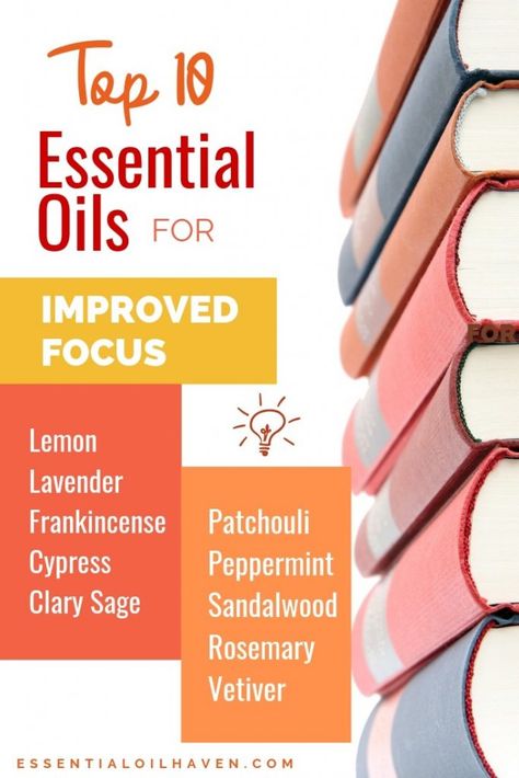 best essential oils for mental boost Oils For Focus And Concentration, Essential Oils For Focus, Oil Diffuser Benefits, Essential Oil Diffuser Benefits, Diffuser Benefits, Essential Oils Focus, Essential Oils For Beginners, Cypress Essential Oil, Vetiver Essential Oil