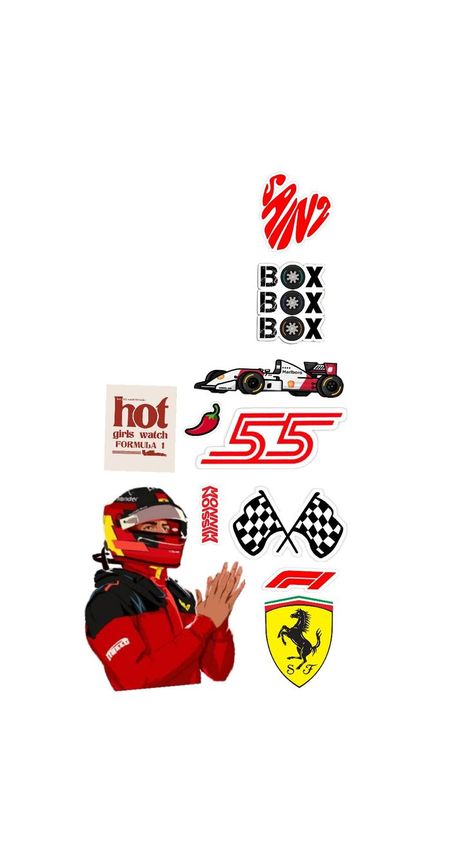 Christmas Wallpaper Formula 1, Ferrari Stickers, F1 Phone Case, Formula 1 Iphone Wallpaper, Clear Phone Case Design, Forza Ferrari, Phone Case Diy Paint, F1 Poster, Iphone Case Stickers