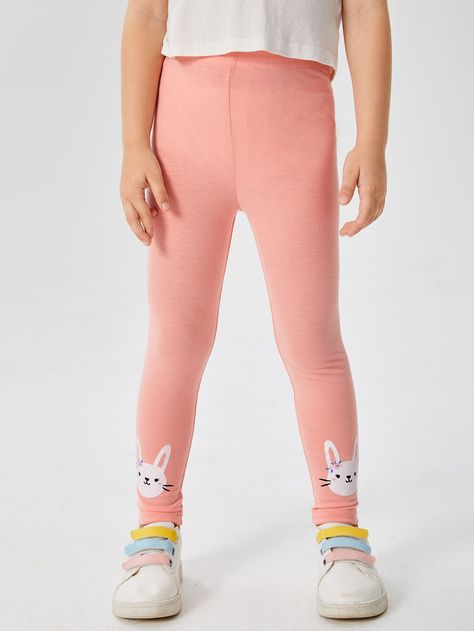 Kids Leggings Fashion, Toddler Girl Leggings, Zoo Zoo, Toddler Girls Leggings, Girl Leggings, Graphic Leggings, Girls Cartoon, Pink Collar, Pink Collars