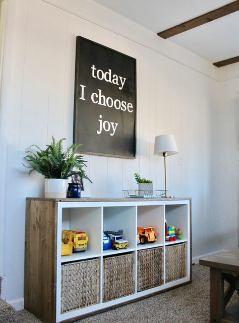 diy home Happy I know. I am a LITTLE behind the ball already this year. For some reason { I&#39;m ei Ikea Cubbies, Organization Apartment, College Ideas, Wonderfully Made, Diy Furniture Table, Diy Furniture Projects, Play Room, Redo Furniture, Furniture Projects