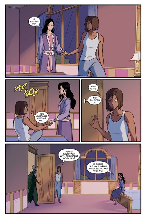 Korra And Asami Fanart Comics, Korra X Asami Comics, Korra And Asami Comics, Korra And Asami Fanart, Asami And Korra, Korra X Asami, Korra Comic, Korra And Asami, Avatar Comics