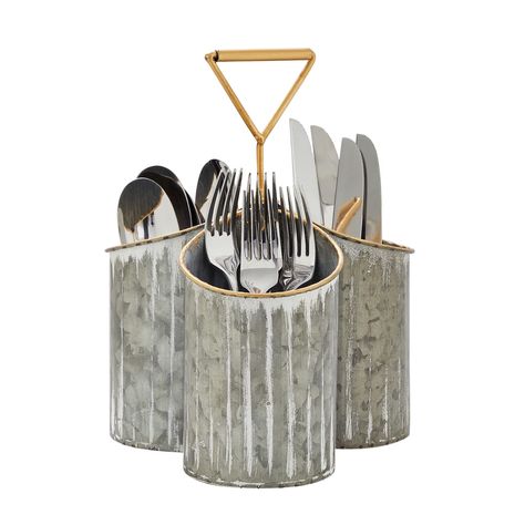 Rustic Utensil Holder, Cutlery Caddy, Silverware Organizer, Silverware Caddy, Cooking Utensil Holder, Flatware Holder, Kitchen Countertop Decor, Flatware Caddy, Silverware Organization