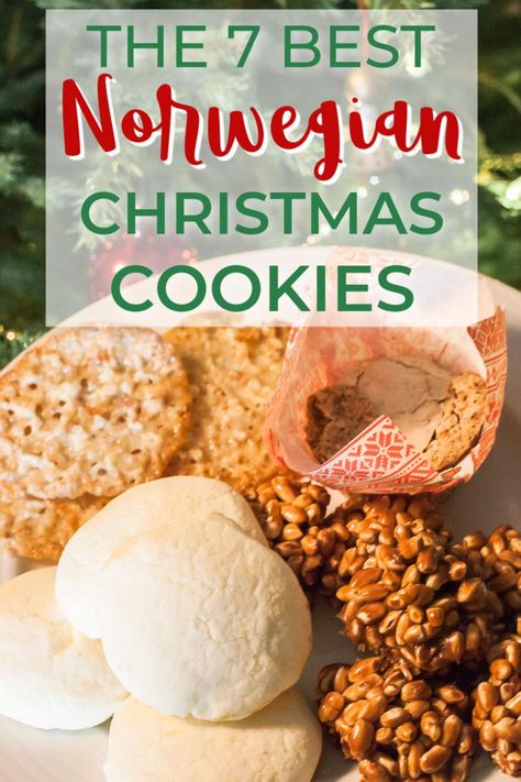 Norwegian Christmas Baking, Nordic Christmas Baking, Scandinavian Christmas Cookies Recipes, Scandinavian Cookies Christmas, Glogg Recipe Norwegian, Krumkake Recipe Norwegian Christmas, Norwegian Baking Recipes, Swedish Christmas Treats, Scandinavian Baking Recipes