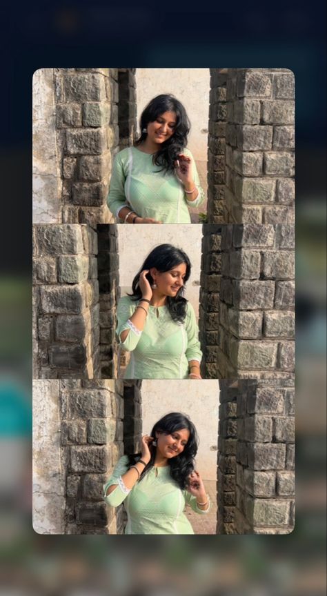 Kurthi Poses Selfie, Poses In Straight Kurti, Photo Poses In Kurti At Home, Kurti Layout Ideas, Kurti Poses Photography, Kurti Selfie Poses, Self Portrait Poses, Friend Poses Photography, Photography Posing Guide