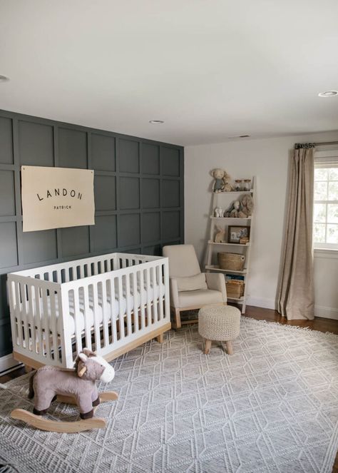 Boy Nursery Inspiration, Transitional Nursery, Styled Snapshots, Adventure Theme Nursery, Nursery Rocker, Rocking Chair Nursery, Stylish Nursery, Baby Boy Room Nursery, Baby Boy Nursery