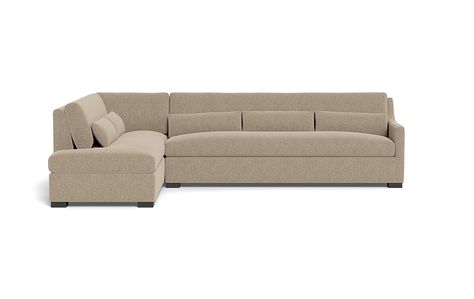 A modern take on a classic design. Ella's frame wraps an ultra-comfortable seat with long, graceful lines for elegant yet approachable appeal. From the soft curves of Ella's slope arms to bench cushions on the back and seat, it's a sectional that can be dressed up or down in any space. Lumbar pillows add style and support, while a minimal block leg keeps the focus on Ella's sophisticated silhouette. Cushions can be upgraded for extra softness and full reversibility.
*Lumbar pillows shown in imag Bumper Sectional, Lumbar Pillows, Interior Define, Living Room Sectional, Bench Cushions, Comfortable Seating, Lumbar Pillow, Sectional Sofa, Custom Color