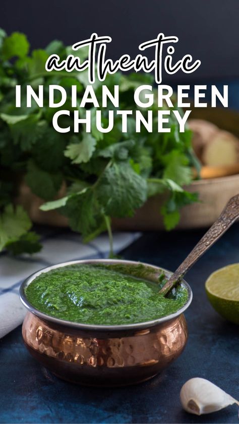 Ever wondered what makes Indian street food so irresistible? It's all in the chutney! This post will show you how to make Dhania (Coriander) Chutney, a staple in Indian green chutney recipes, perfect for chaat and other street foods. Learn how to combine cilantro with mint and other spices to create a sauce that will become a new favorite in your kitchen. Mix up this quick recipe and enjoy with your next meal! Green Chutney Recipe, Coriander Chutney, Cilantro Chutney, Pakistani Recipes, Chutney Recipe, Green Chutney, Food Street, Indian Street, Ayam Goreng