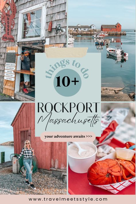 Rockport massachusetts travel guide Manchester By The Sea Massachusetts, Coastal Massachusetts, England Road Trip, Rockport Massachusetts, Coastal Fall, England Beaches, Girls Trips, Massachusetts Travel, New England Road Trip