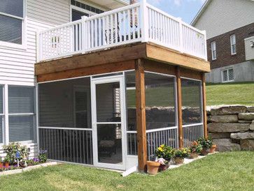 Outdoor Screen Room, Patio Under Decks, Screened In Porch Diy, Second Story Deck, Under Deck, Deck Remodel, Screened Porch Designs, Screened In Deck, Patio Deck Designs