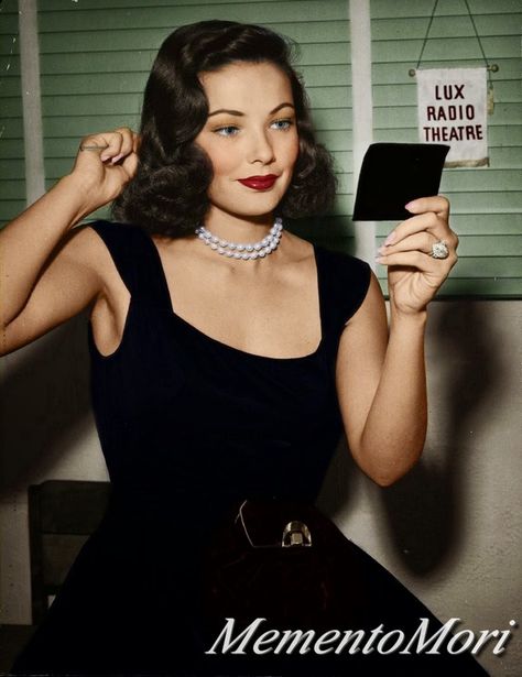 Gene Tierney, 50s Women, Vintage Hollywood Glamour, Actrices Hollywood, Kirsten Dunst, Keira Knightley, Old Hollywood Glamour, Golden Age Of Hollywood, Paris Hilton