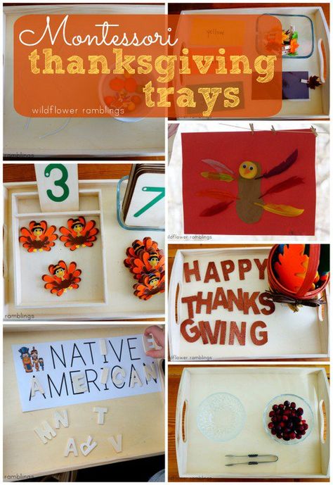 Preschool Chants, Montessori Thanksgiving, Montessori Spring, Activities For One Year Olds, Montessori Trays, November Activities, Thanksgiving Preschool, Montessori Practical Life, Montessori Toddler Activities