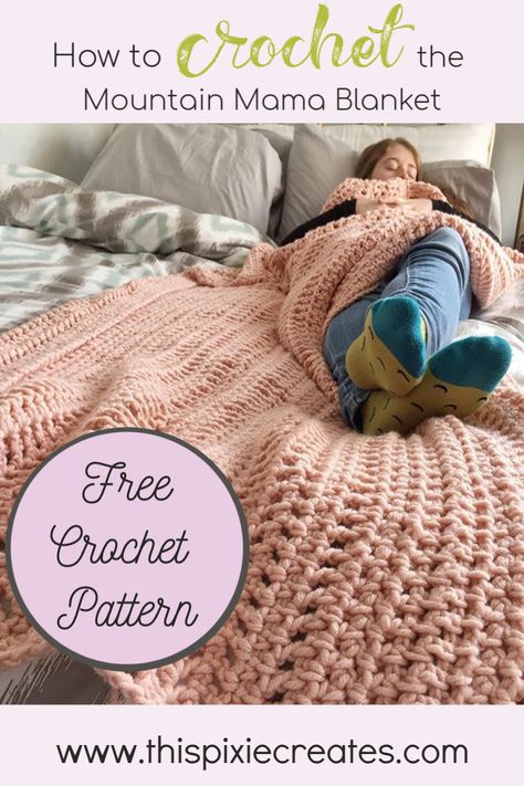 Beginner Afghan Crochet Patterns Easy Crochet, Crochet Bed Blanket Pattern Free, Single Bed Crochet Blanket Free Pattern, Chunky Throw Blanket Crochet Pattern, Free Crochet Pattern For King Size Blanket, Large Hook Crochet Blanket, Crochet Blanket 5 Weight Yarn, Hue And Me Crochet Blanket, Fast Chunky Crochet Blanket