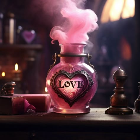 Indulge in the magic of love this Valentine's Day with our enchanting love potion! Crafted with care and sprinkled with fairy dust, this potion promises to ignite the flames of passion and capture hearts. Whether you're celebrating with a sweetheart or spreading love to friends and family, let this potion be the key to unlocking unforgettable moments of romance and enchantment. Cheers to love, laughter, and happily ever afters! Love Magic Aesthetic, Love Potion Aesthetic, True Love Spell, Love Potions, Love Prayer, Magic Drawing, Cowboy Pictures, Love Magic, Deeply In Love