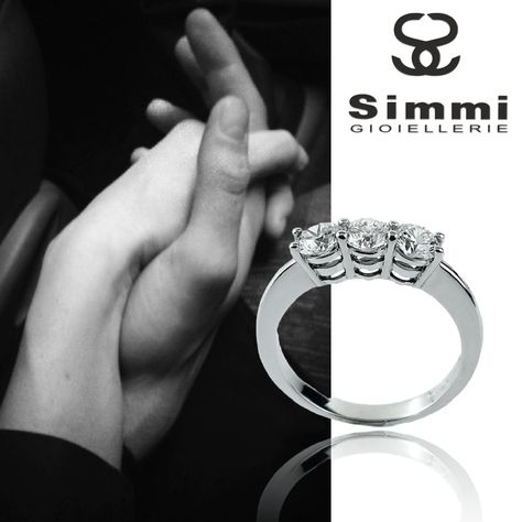 L'anello #Trilogy, simbolo di amore eterno: ieri, oggi e domani! Scopri la selezione nelle nostre gioiellerie e sul sito www.simmigioiellerie.com Engagement Rings