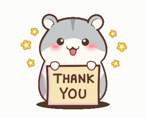 Cute Hamster GIF - Cute Hamster Love - Discover & Share GIFs Gracias Gif, Thanks Gif, Thank You Gifs, Hamster Sticker, Animated Emojis, Cute Hamster, Thank You Images, Kraf Diy, Gif Lucu