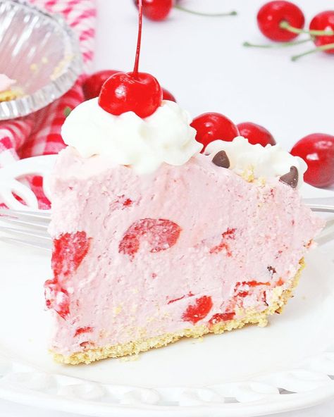 Moore or Less Cooking - Easy Recipes For Those Who Like To Cook and Bake Whipped Pie, Cheese Fudge, Vanilla Wafer Crust, Chocolate Chip Pie, Rubber Spatula, Cherry Pie Recipe, Crunchy Chocolate, Cherry Chocolate, Cherry Desserts