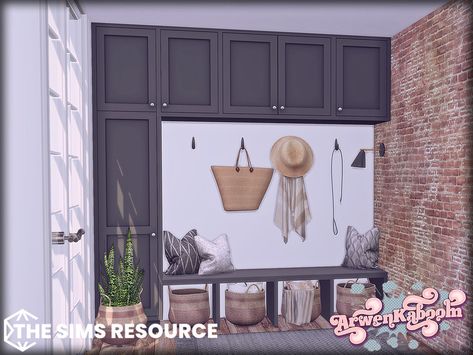 Resource Furniture, Mod Furniture, Muebles Sims 4 Cc, Sims 4 Bedroom, Entry Furniture, Sims 4 Clutter, Sims 4 House Building, Boho Chair, Casas The Sims 4