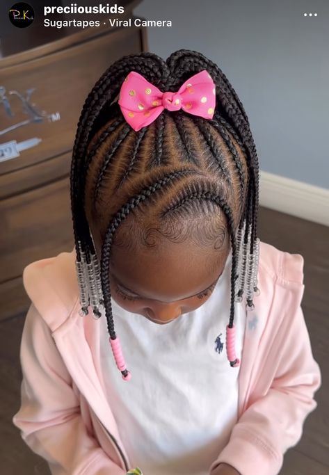 Braided Hairstyles For Two Year Old, Cute Little Baby Girl Hairstyles Black Braids Simple, Lemonade Braids Little Kids, Picture Day Hairstyles Black Kids, Half Up Half Down Braids For Kids, Toddler Girls Braided Hairstyles, Braid Hairstyles For Toddler Girls Black, Child Hairstyles Girl Black, Toddler Braided Hairstyles Girl Black