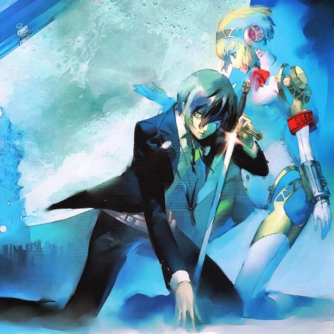 #persona3 #persona3fes #p3 #makotoyuki #aigis #atlusfaithful Persona 3 Aigis, Shigenori Soejima, Persona Icons, Dark Hour, Persona 3 Reload, Persona 3 Portable, Persona 5 Anime, Shin Megami Tensei Persona, Persona Series