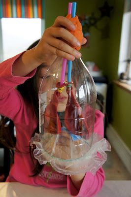 Model Lung: A two-liter bottle, straws, balloons, and a plastic bag make a realistic working lung model. Great for providing education on asthma and cystic fibrosis. #practicingplay #childlife Lung Model, Human Body Activities, Relaxed Homeschooling, Child Life Specialist, Human Body Unit, Homeschool Science, Science Experiments Kids, Body Systems, Science Fair