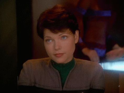 Ezri Dax Ds9, Ezri Dax Star Trek, Jadzia Dax Aesthetic, Dax Star Trek, Star Trek Jewelry, Star Trek Ds9, Star Trek Characters, Sci Fi Tv, Star Trek Voyager