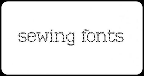 sewing-fonts Indie Craft, Sewing Logo, Logo Fonts, Font Style, Free Fonts, Font Styles, Free Sewing, Fonts Design, Stitching