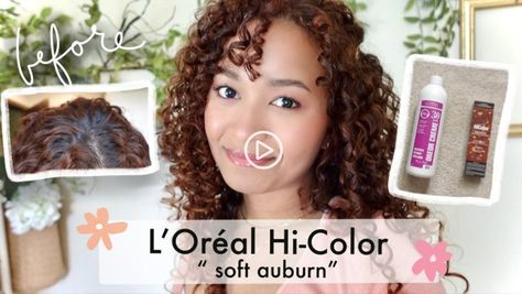 Loreal Hicolor Soft Brown, Soft Auburn Hair Color Loreal Hicolor, Loreal Hicolor, Auburn Brown, Hair Toner, Root Touch Up, Beauty Marketing, Hair Color Auburn, Auburn Hair