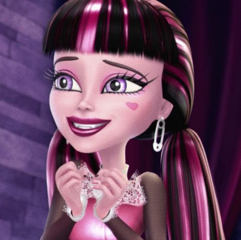 Monster High, Hair, Pink