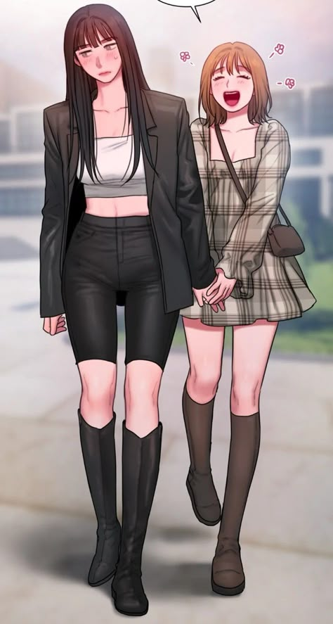 Bad Thinking Diary, Woman In Suit, Kim Minji, Heart Iphone Wallpaper, Yuri Manga, Lesbian Art, Cute Jokes, Girls Love, Cute Art Styles