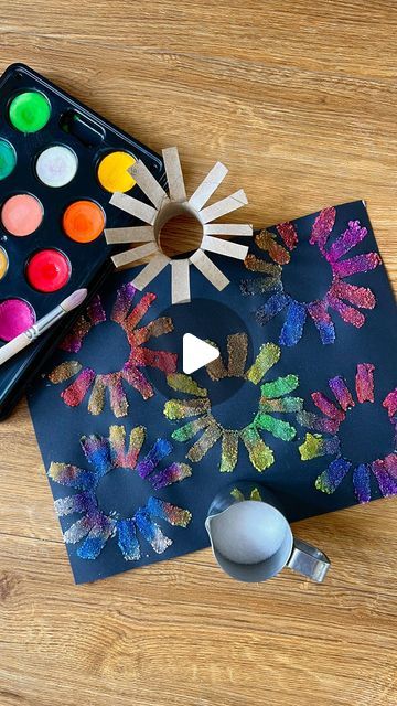 Sally on Instagram: "Fireworks Bonfire Night Craft 

Discover easy art & craft ideas by following @raisinglittlejess!

Throwing it back to a memorable salt painting activity we enjoyed this time last year. It was our first time trying salt painting together, as I’d wanted to wait until she was ready, so at 40 months old, I decided to try it with her. Waiting paid off because she was at the perfect age to handle most of the activity on her own, with just a bit of guidance when needed, and she was thoroughly engaged throughout.

For those new to this activity, we started by applying glue to the paper and then sprinkled a small amount of salt. Surprisingly, most of the salt falls away once the glue dries and can be saved for another creative session. We used watercolours to paint beauti Bonfire Night Crafts, Reggio Emilia Classroom, Art Craft Ideas, Hand Muscles, Salt Painting, Sensory Crafts, Throwing It Back, Painting Activities, Instagram Autumn