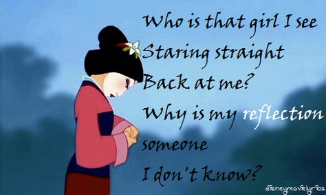 mulan! Mulan Quotes, Rs Activities, Quotes By Authors, Disney Stuff, Old Cartoons, Disney Quotes, Disney And Dreamworks, Mulan, Lyric Quotes