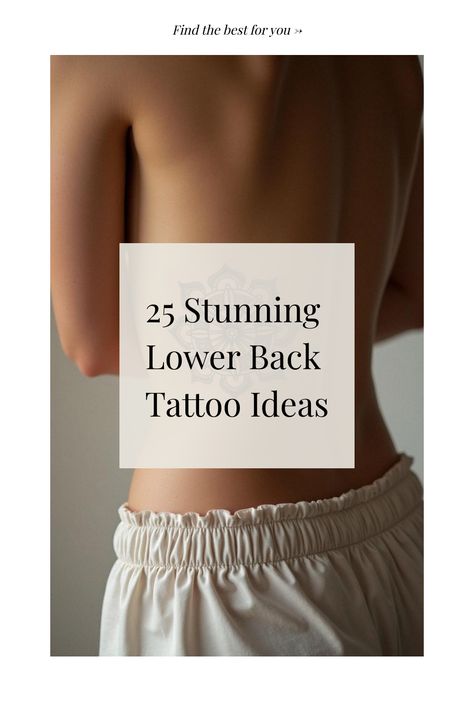 25 Stunning Lower Back Tattoo Ideas Leg And Back Tattoo, Side Tatoos Woman, Back Of Thigh Tattoo Women, Cute Tramp Stamps, Subtle Tattoo Placement, Lower Back Tattoos For Women Classy, Tramp Stamps Lower Backs, Curved Tattoo, Simple Back Tattoo Women