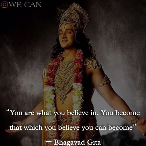 Gita Quotes English, Mahabharat Quotes, Motivational Post, Post Insta, Quotes In English, Gita Quotes, Best Quotes From Books, Motivational Posts, Find Quotes